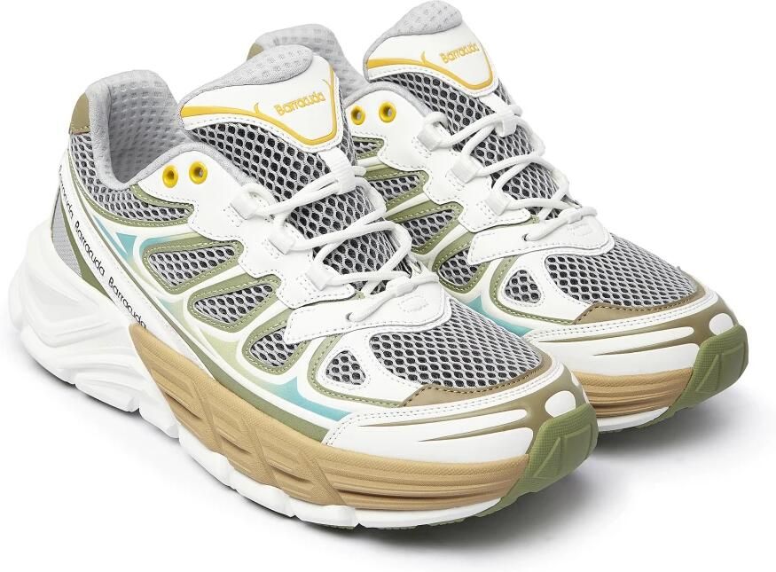 Barracuda Groene Sneakers Round-One - Foto 2