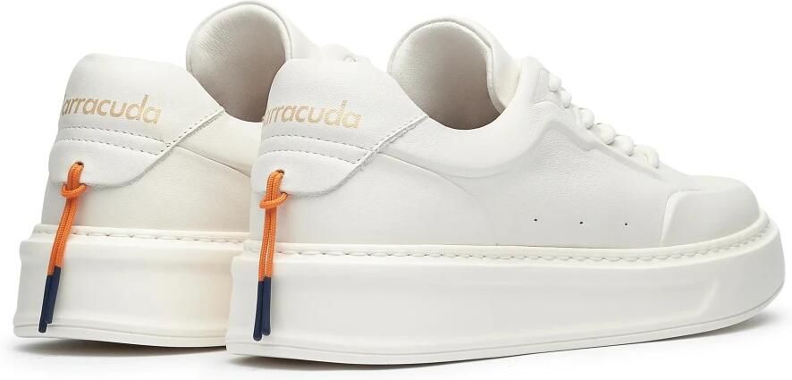 Barracuda Witte Nappa Leren Slip-On Sneakers - Foto 6