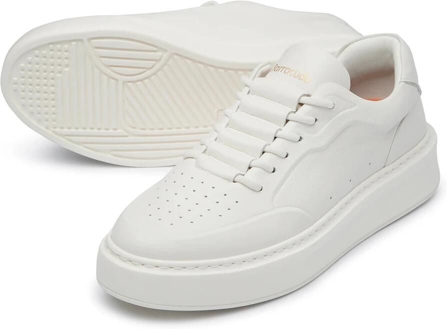 Barracuda Witte Nappa Leren Slip-On Sneakers - Foto 5