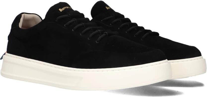 BARRACUDA Lage Sneakers Heren Bu3510 Suède Zwart - Foto 2
