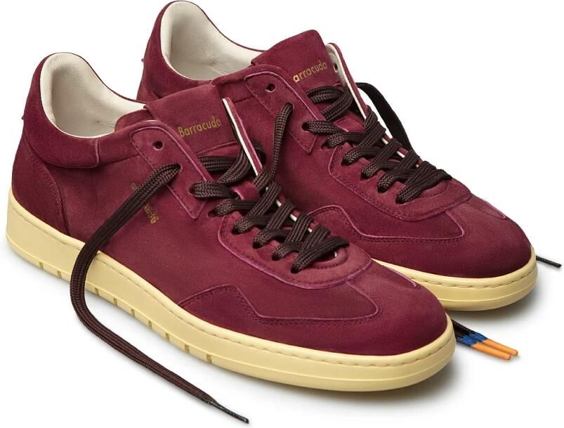 Barracuda Rode Suède Guga Sneakers