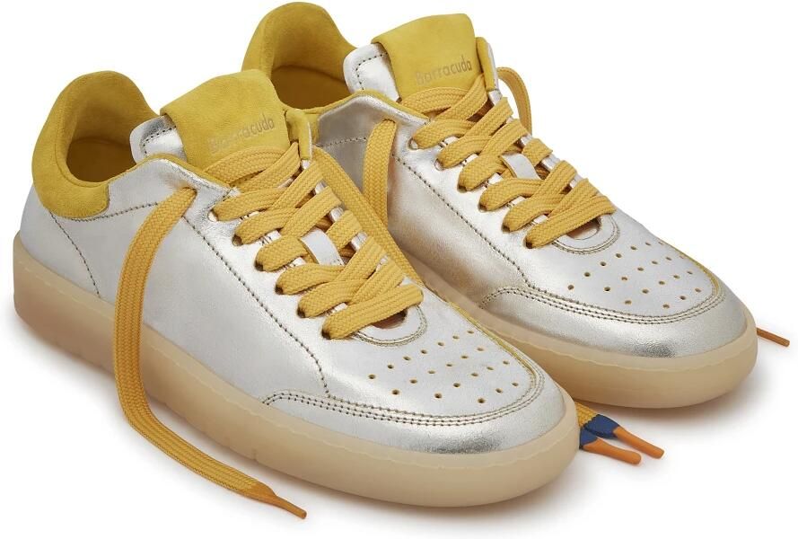 Barracuda Zilveren Sneakers Fusion Elegance Comfort