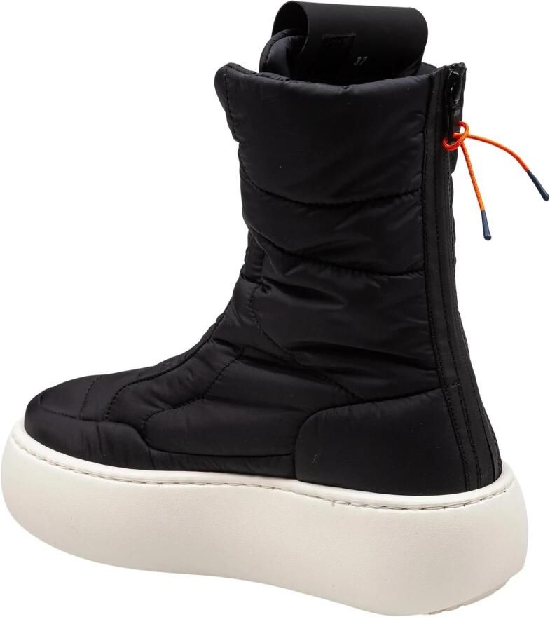 Barracuda Zwarte & Witte Dons Enkellaarzen - Foto 3