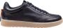 Barracuda Blauwe Leren Sneakers Vetersluiting - Thumbnail 1