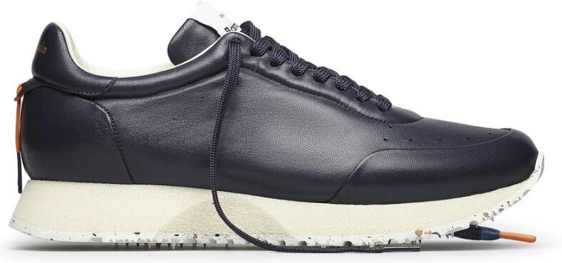 Barracuda Blauwe Rocket Sneakers Lichtgewicht Sportieve Rubberen Zool