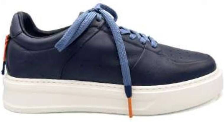 Barracuda Blauwe Sneaker Jimbo met Kleurrijke Details