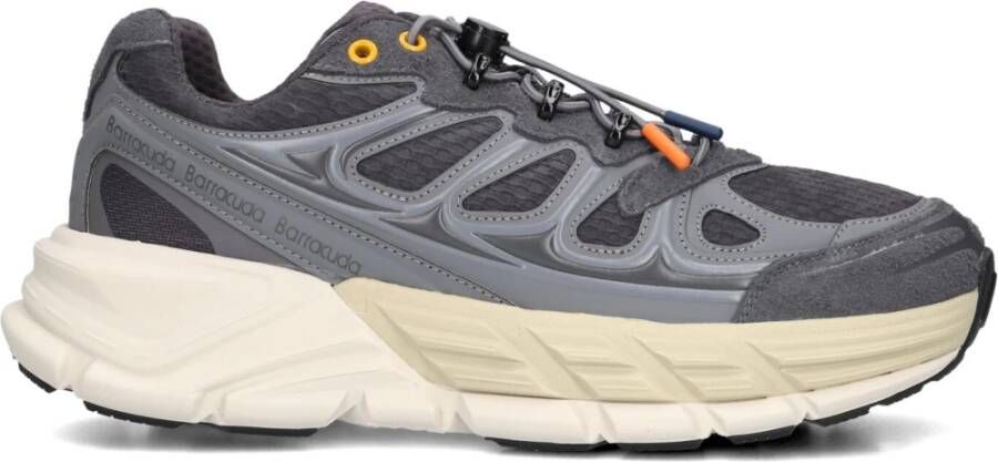 BARRACUDA Lage Sneakers Heren Bu3595 Maat: 43 Materiaal: Suède Kleur: Blauw