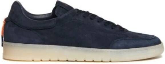 Barracuda Blauwe Suède Veterschoenen Blue Heren