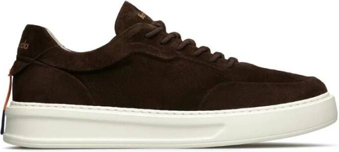 Barracuda Bruine Suède Phonix Sneakers