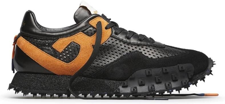 Barracuda Geperforeerde leren sneakers