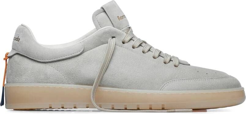 Barracuda Grijze Vintage Suède Sneaker
