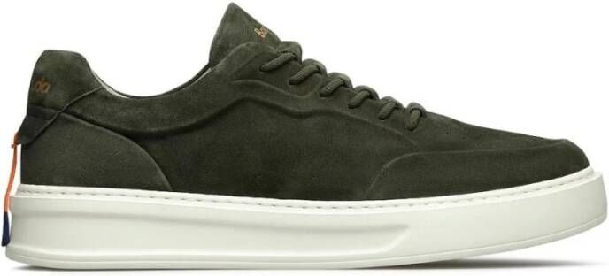 Barracuda Groene suède Phonix sneakers