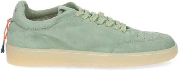 Barracuda Groene Leren Sneakers Stijlvol Ss24