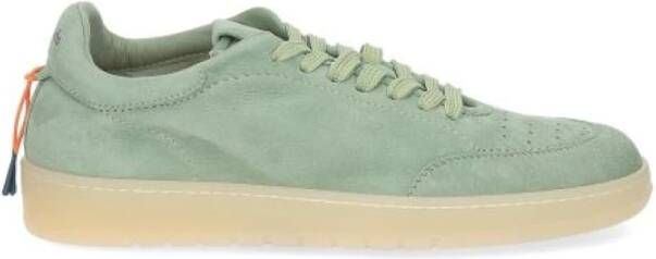 Barracuda Groene Suède Veterschoenen Green Heren