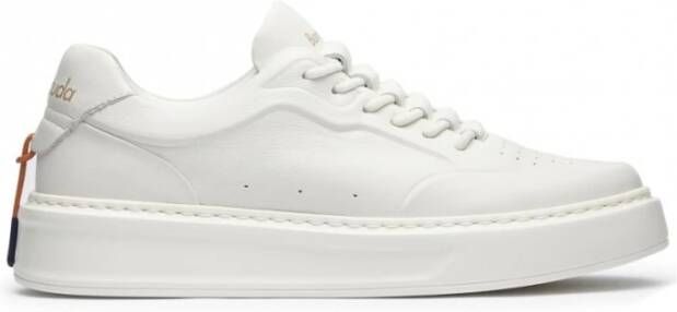 Barracuda Hoge zool Sneakers Boze Wit