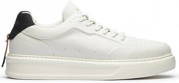 Barracuda Hoge zool Sneakers Bozeman Wit White Heren