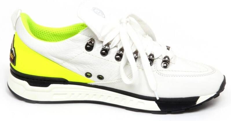 Barracuda Ivoor Leren Fluo Schoen