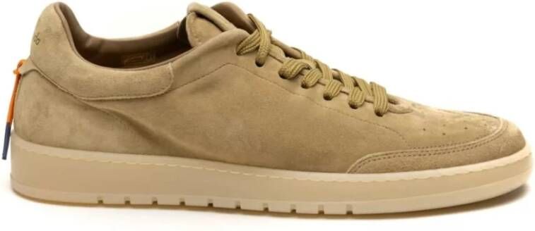 Barracuda Lichtbruine Suède Sneakers Ss24 Brown Heren