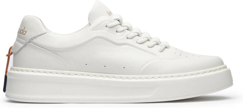 Barracuda Phoenix Sneaker in wit Nappa leer White Dames