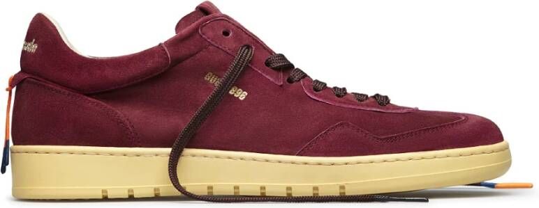 Barracuda Rode Suède Guga Sneakers