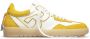 Barracuda Vintage Leren Sneakers Wit Geel - Thumbnail 1