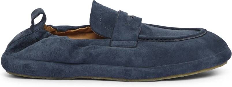 Barracuda Vintage Suède Loafers Blauw