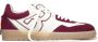 Barracuda Vintage Witte Sneakers met Bourgondische Details - Thumbnail 1