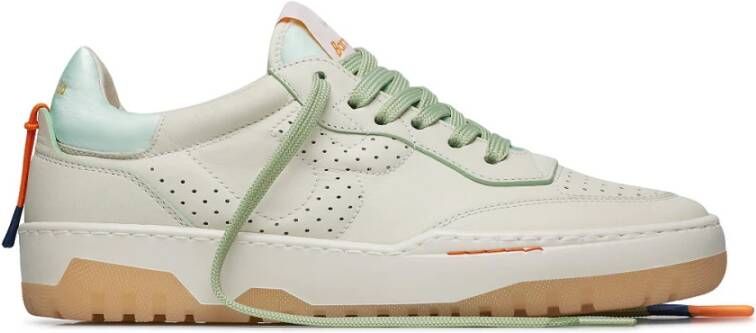 Barracuda Witte Leren Sneakers