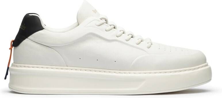 Barracuda Witte Leren Sneakers Ss25