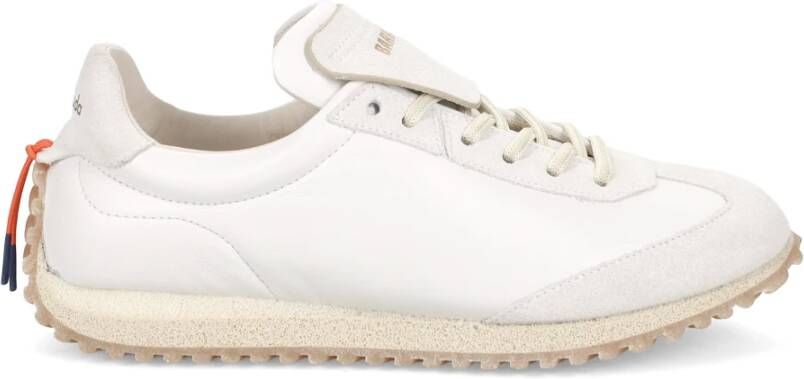 Barracuda Witte Louis Sneakers Lichtgewicht Retrostijl