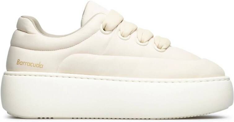 Barracuda Witte Platform Sneakers