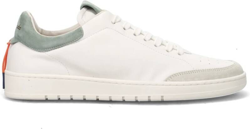 Barracuda Witte Sneaker Lente Zomer 2024 Collectie White Heren
