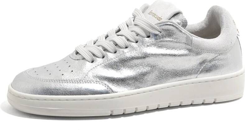 Barracuda Zilveren Dames Sneakers voor Casual Stijl Gray Dames