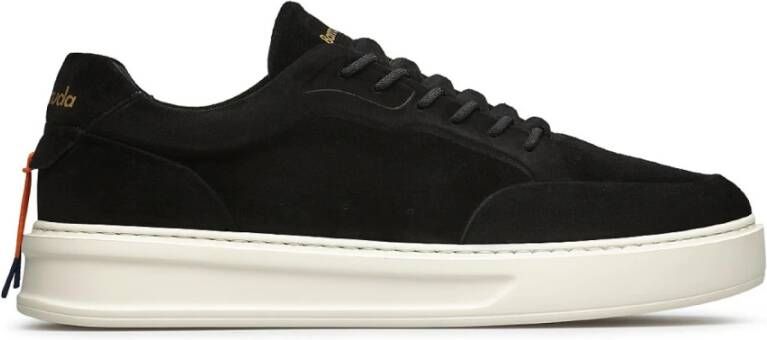 Barracuda Zwarte Suède Slip-On Sneakers