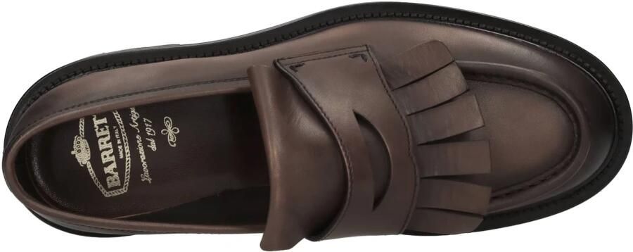Barrett Loafer met dikke zool bandje en franje Brown Heren - Foto 2