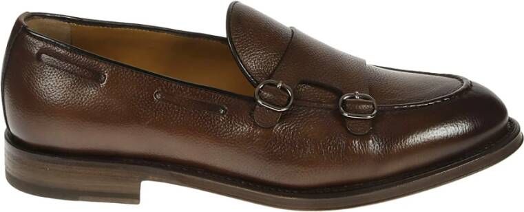 Barrett Rixon Dubbele Gesp Loafer Brown Heren