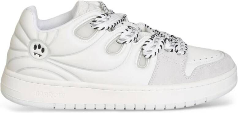 Barrow Chunky Skate Sneakers in 002 White Dames