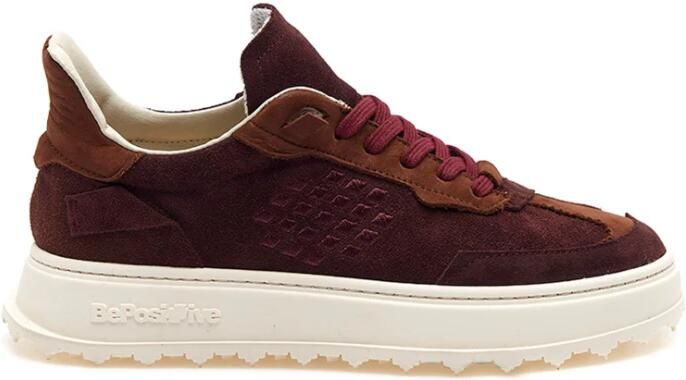 Be Positive Bordeaux Wing Sneakers Brown Dames - Foto 2