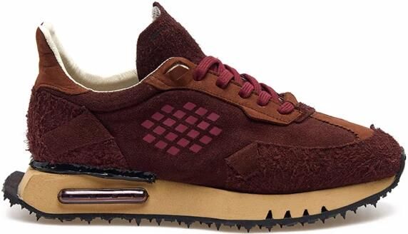Be Positive Bordeaux Space Race Sneakers Brown Dames - Foto 2