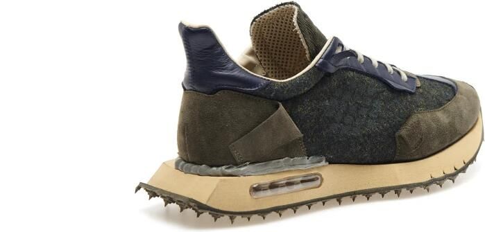 Be Positive Militair Groene Wing Sneakers Green Heren - Foto 2