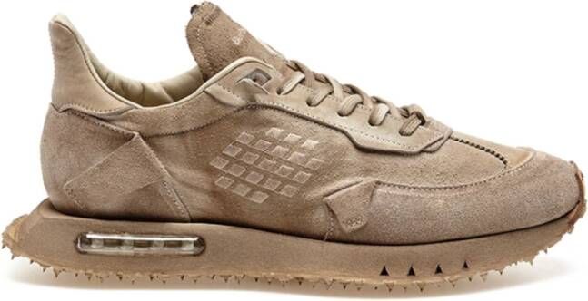 Be Positive Beige Space Race Wing Sneakers