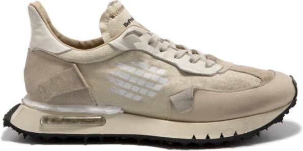 Be Positive Beige Space Race Wing Sneakers Beige Heren