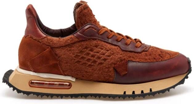 Be Positive Casentino Wool Sneakers Cognac