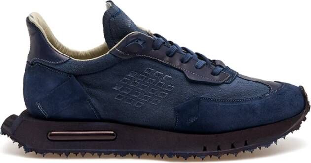Be Positive Navy Blue Space Race Sneakers