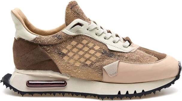 Be Positive Nude Watercolor Camo Sneakers Multicolor Dames