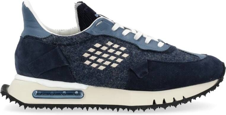 Be Positive Space Race Wing Sneakers Blue Heren