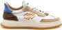 Be Positive Witte Leren Wing Sneakers - Thumbnail 1