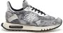 Be Positive Zilveren Wing Reflecterende Sneakers Gray Heren - Thumbnail 1