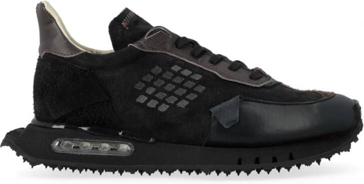 Be Positive Zwart Bruin Space Race Sneakers