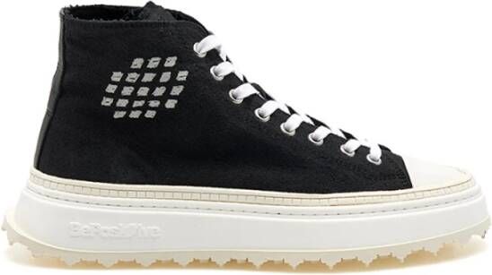 Be Positive Zwarte Canvas Sneakers Cuprace Star